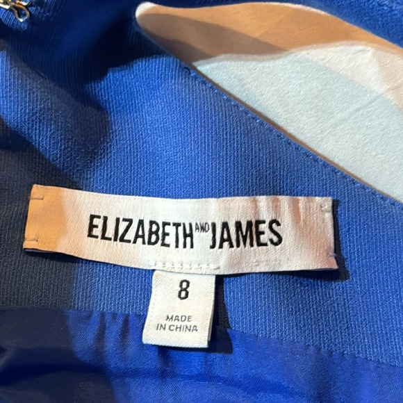 Elizabeth and James Sonya Skater Dress Lapis Revolve Mini Sleeveless Women 8 - Picture 7 of 13